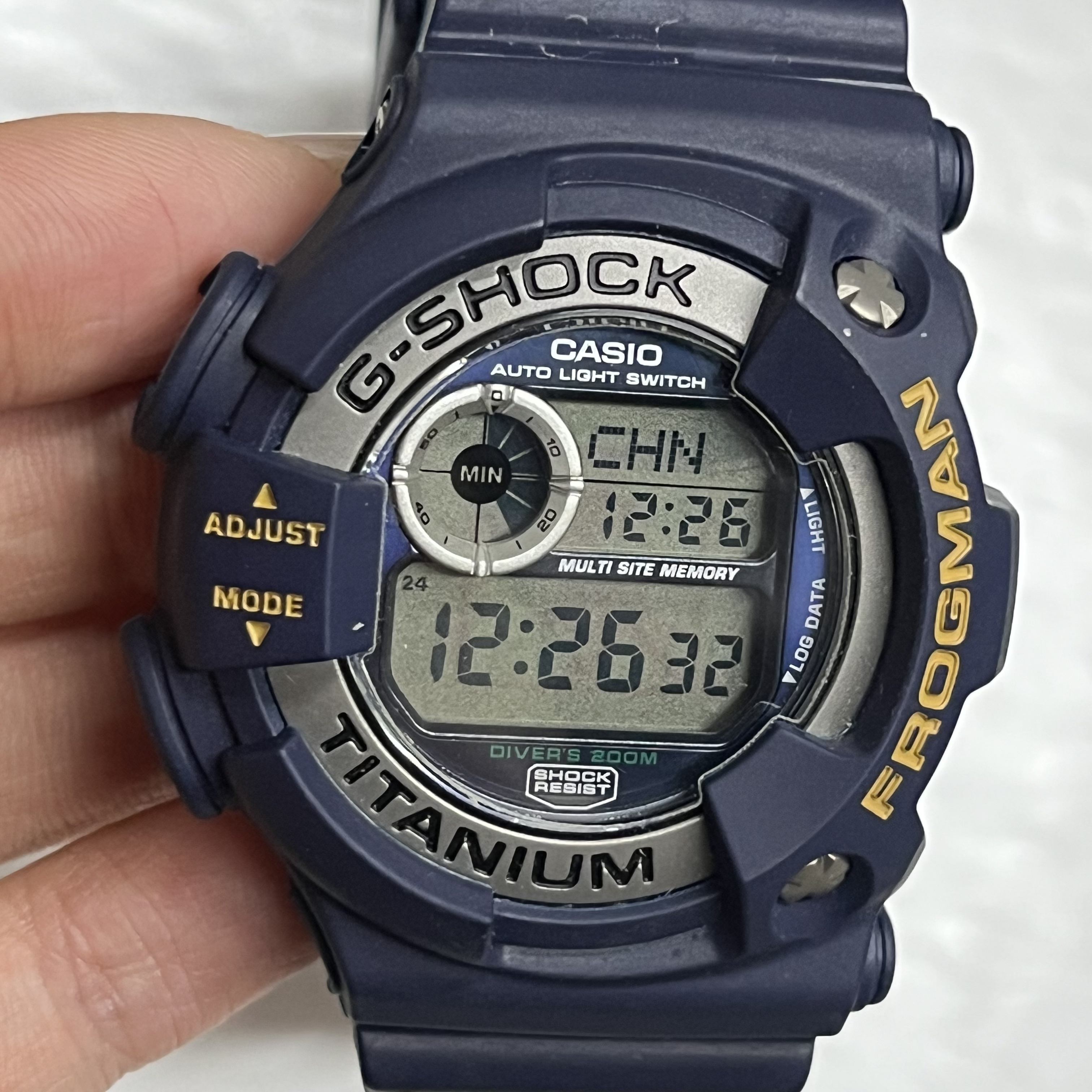 95新 Casio/卡西欧 二手卡西欧Mad Dog联名款DW-9900MD三代蛙人