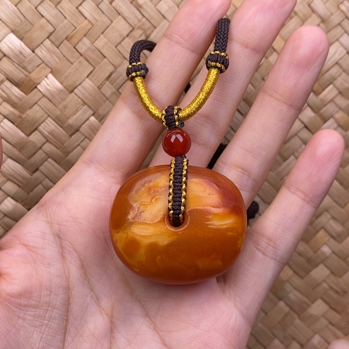 蜜蜡未镶嵌裸石蜜蜡M