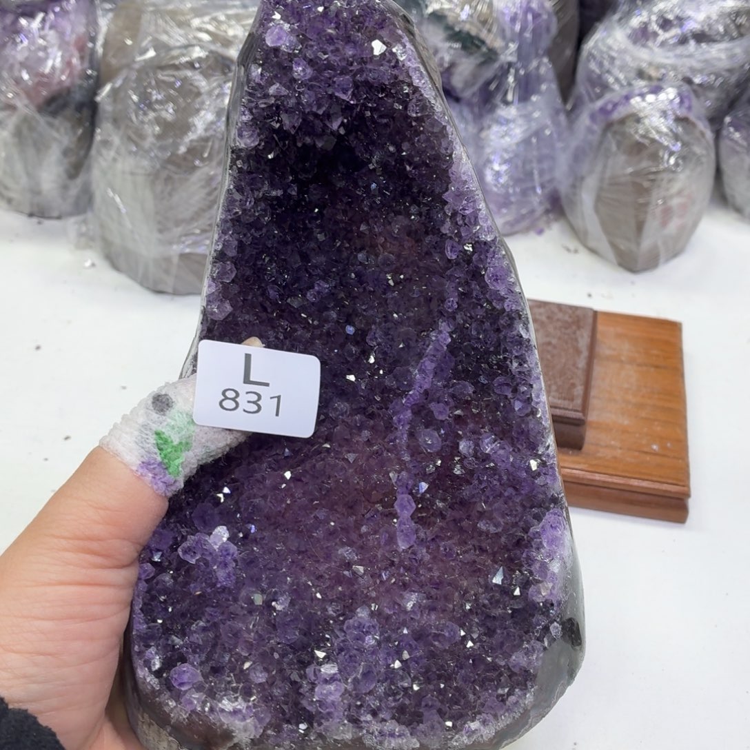 摆件未镶嵌水晶天然紫水晶