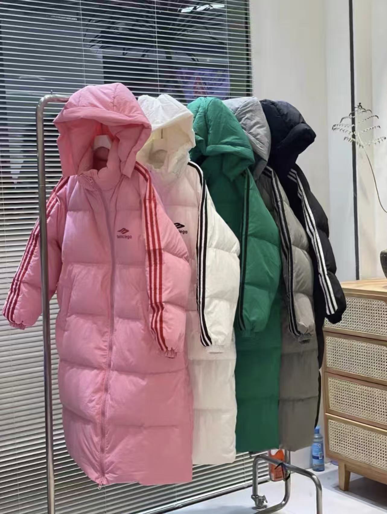 长袖街头风字母中长款防水潮流秋冬冬季保暖