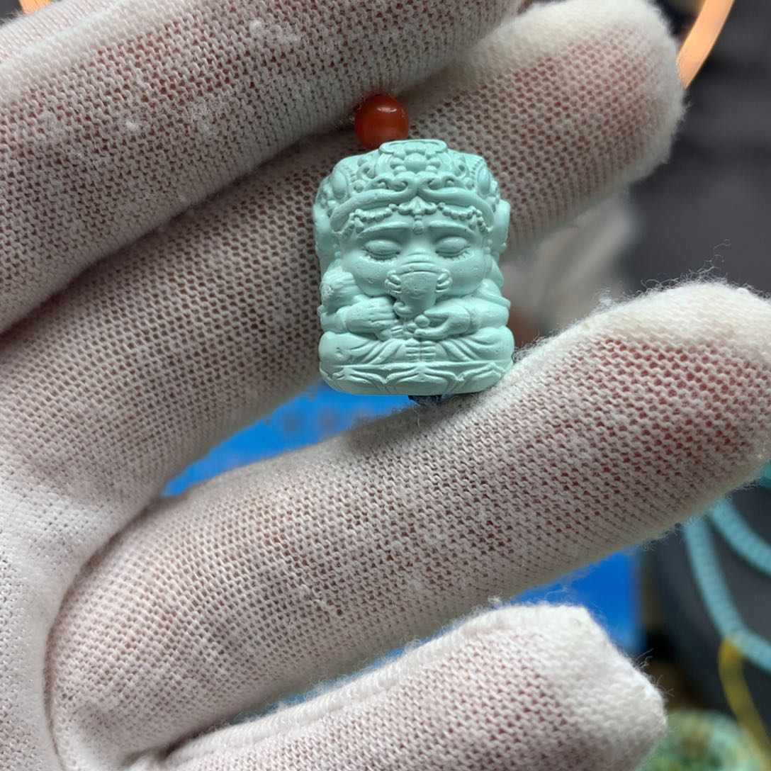 绿松石挂件未镶嵌