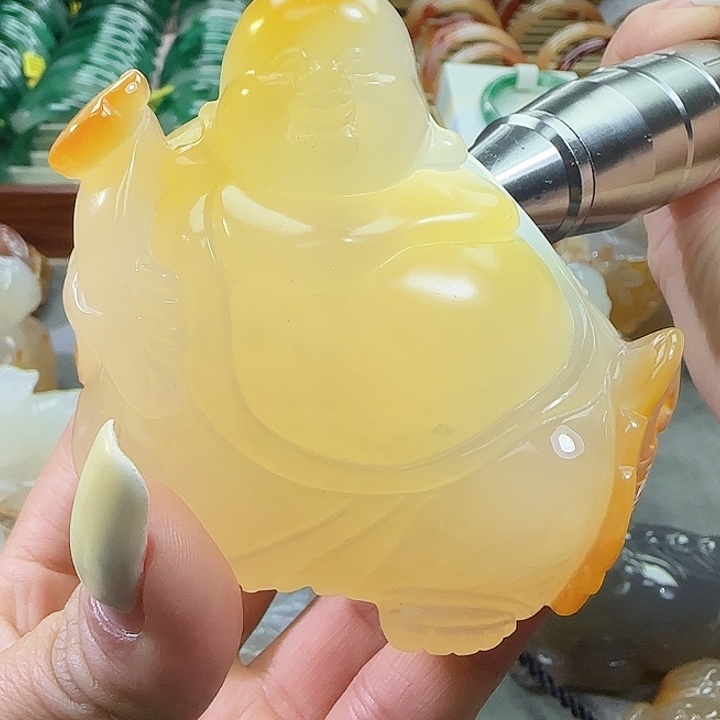 玛瑙/玉髓合金摆件