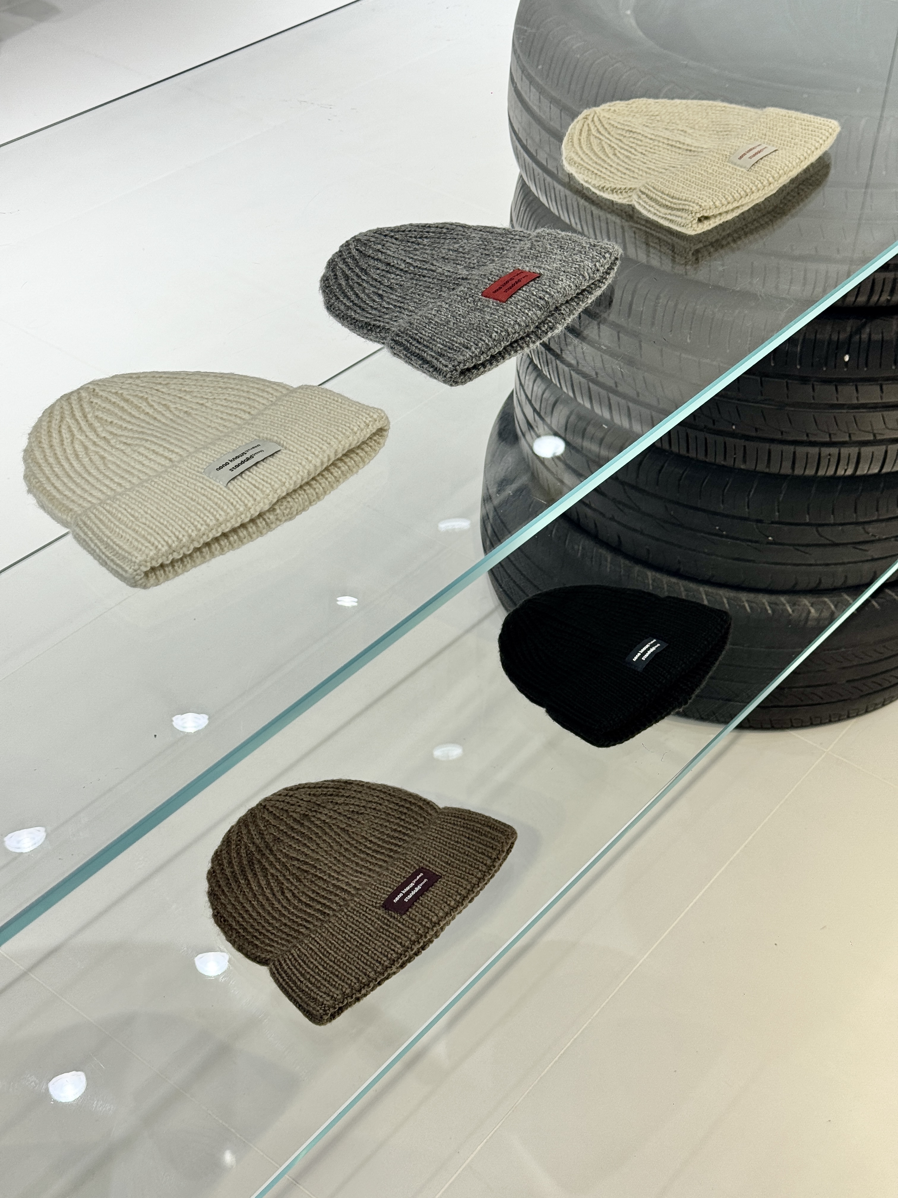 南梦自制-2025冬【Dongdaemun Market】男女童ins慵懒针织帽