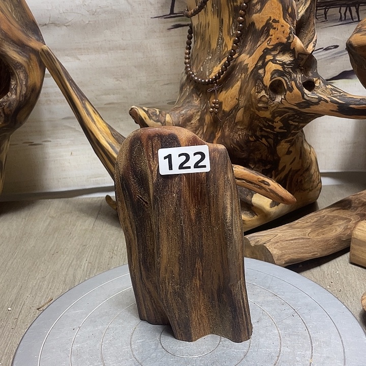 情***士木直播间木质摆件