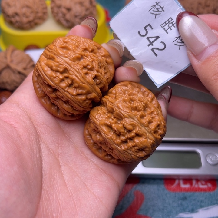 把件文玩核桃元宝42.542