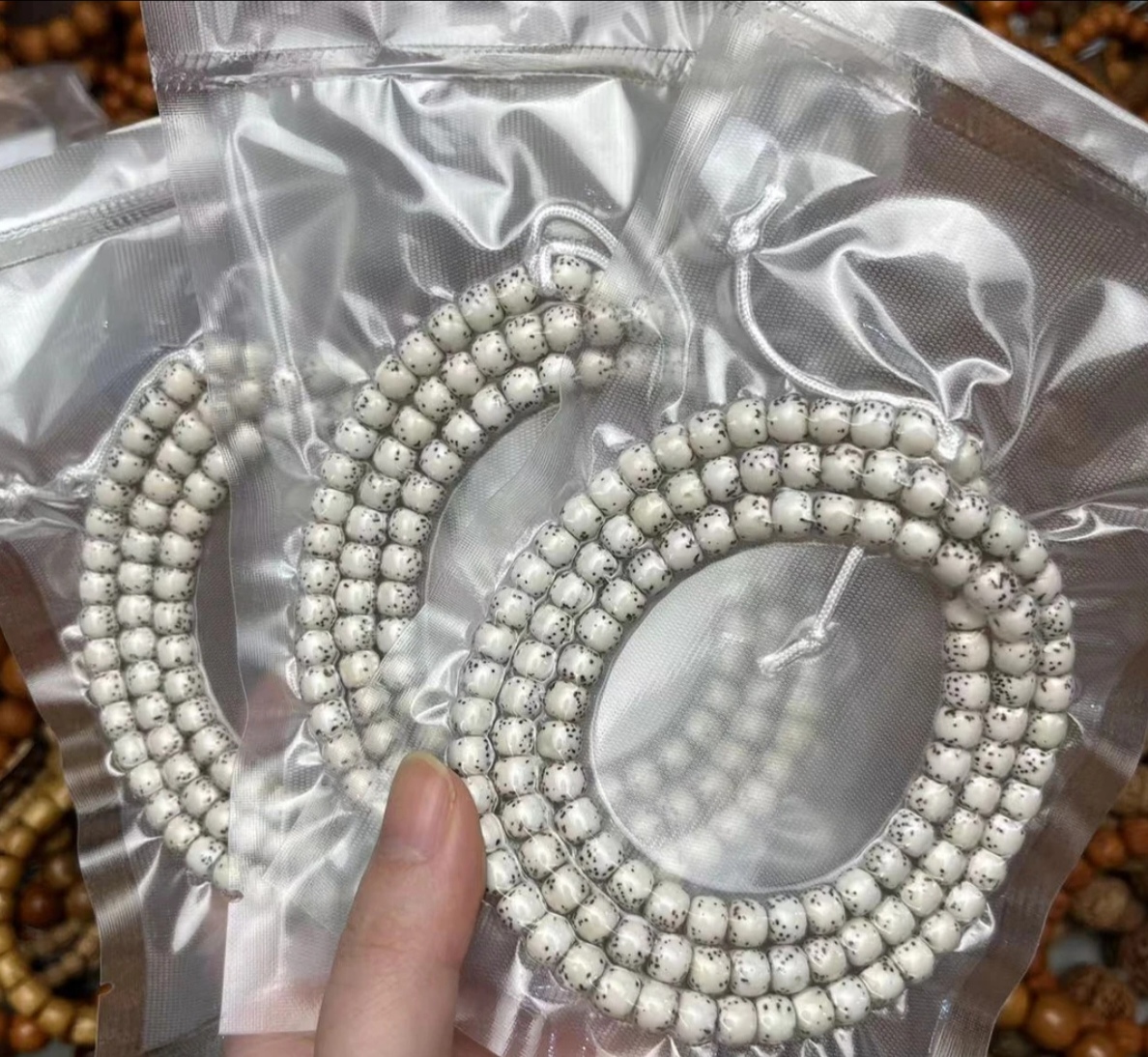 山河锦文玩原生态老型星月河豚脖挂