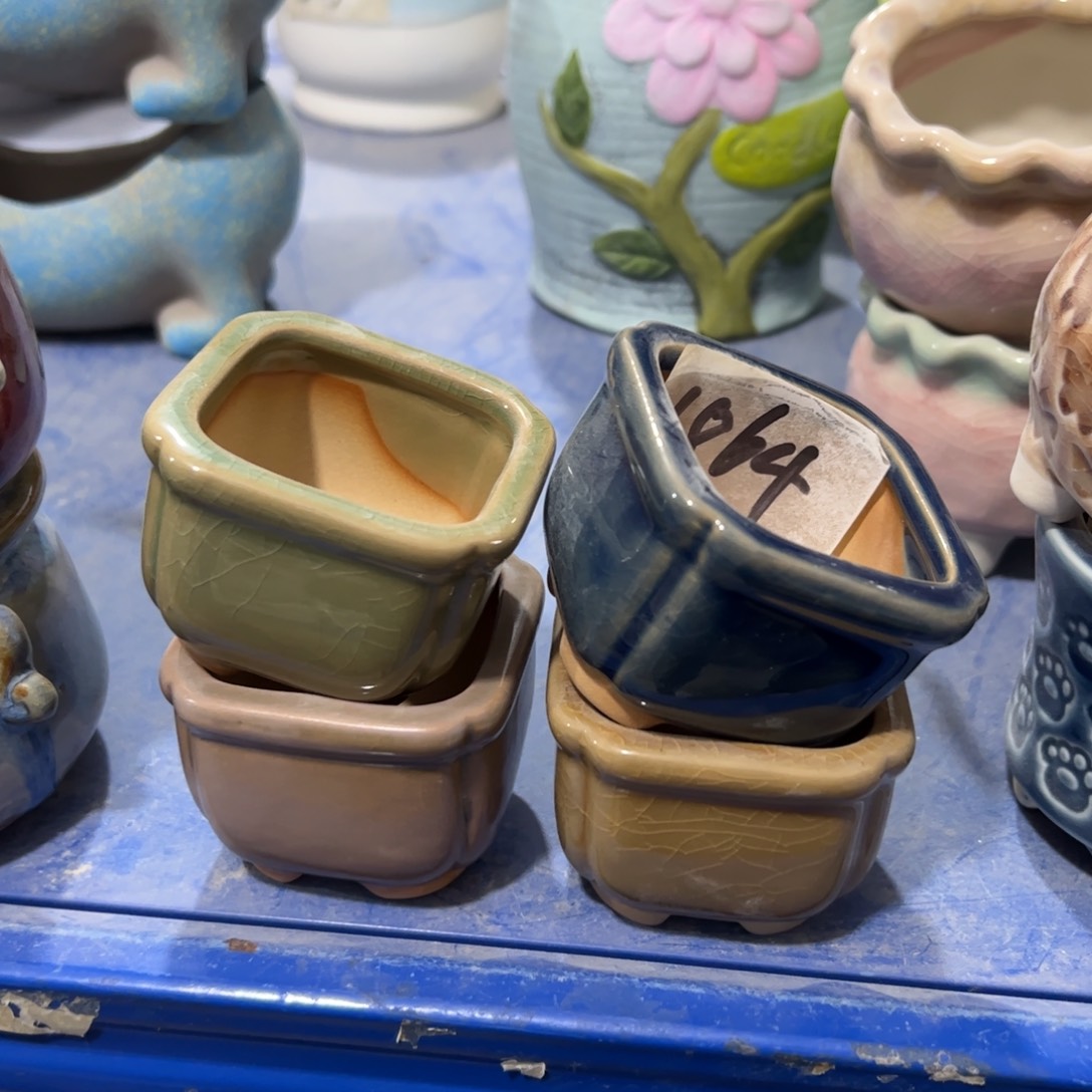 陶瓷多肉小花盆@@1864