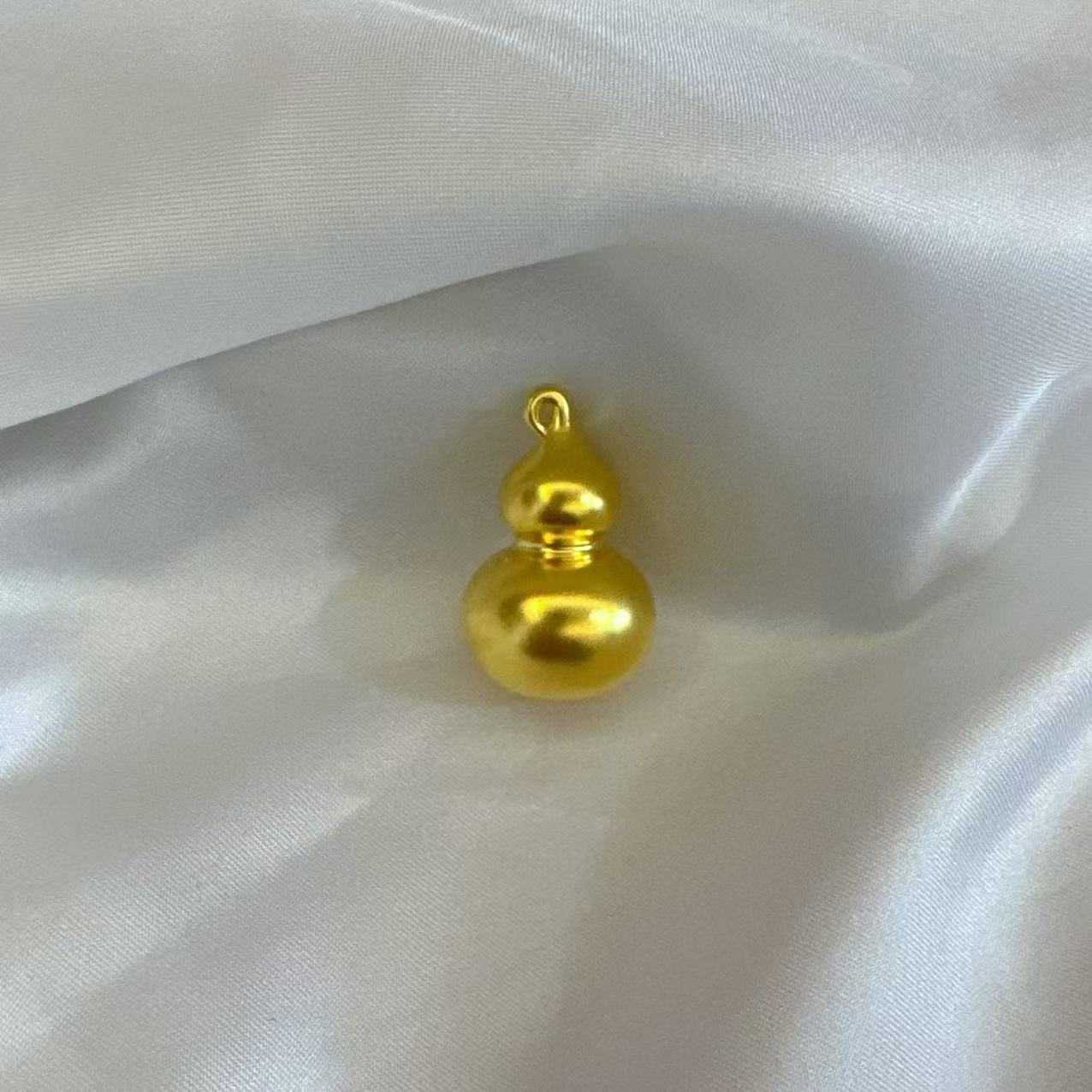 【足金999】古法葫芦吊坠 5D工艺 时尚百搭