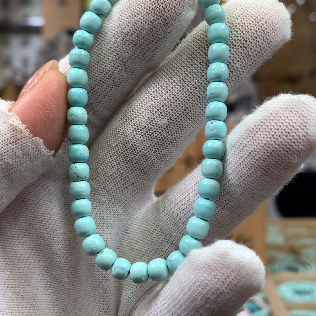 绿松石未镶嵌挂件