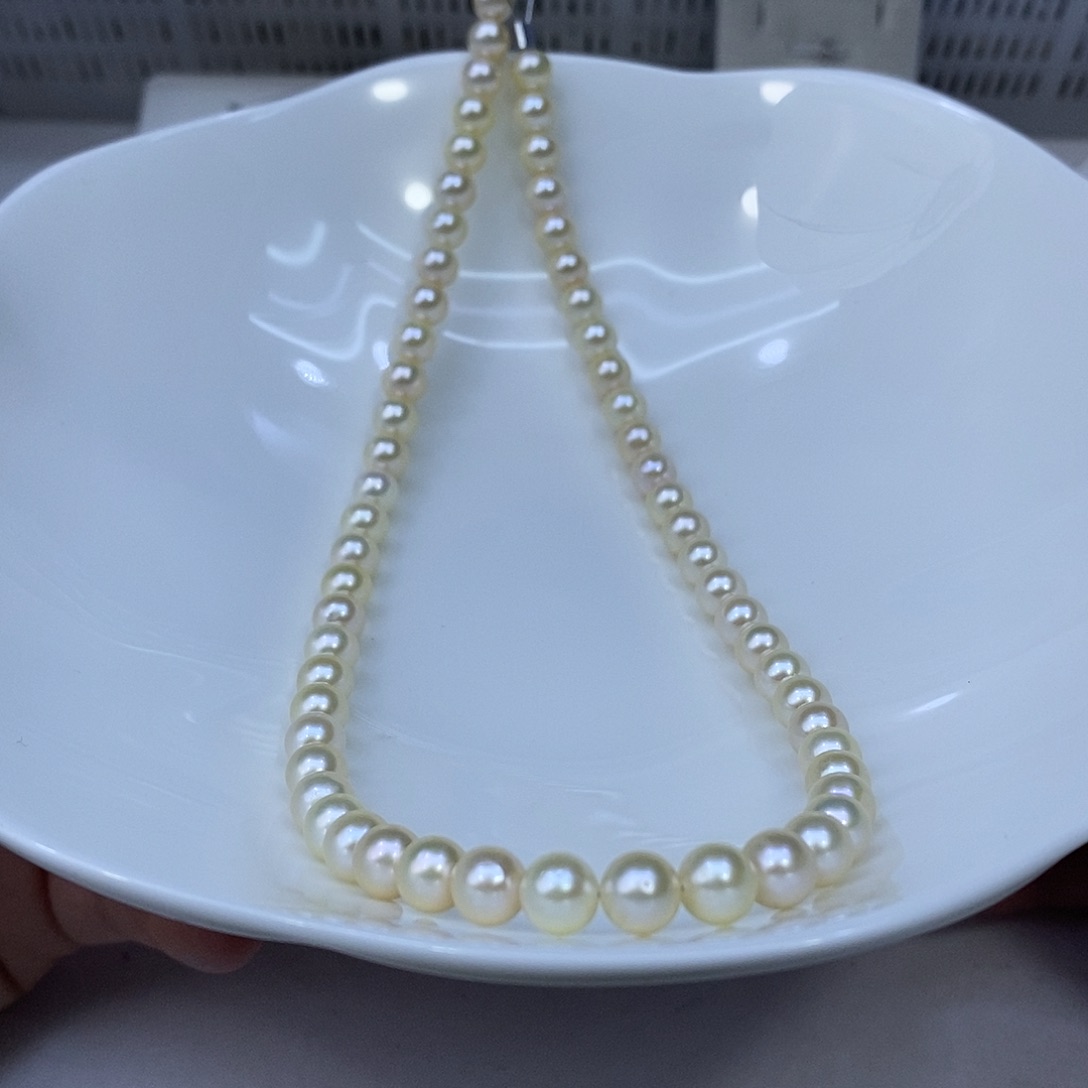 海水珍珠颈饰银S925镶嵌