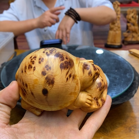 柏木用****9太行崖柏根雕