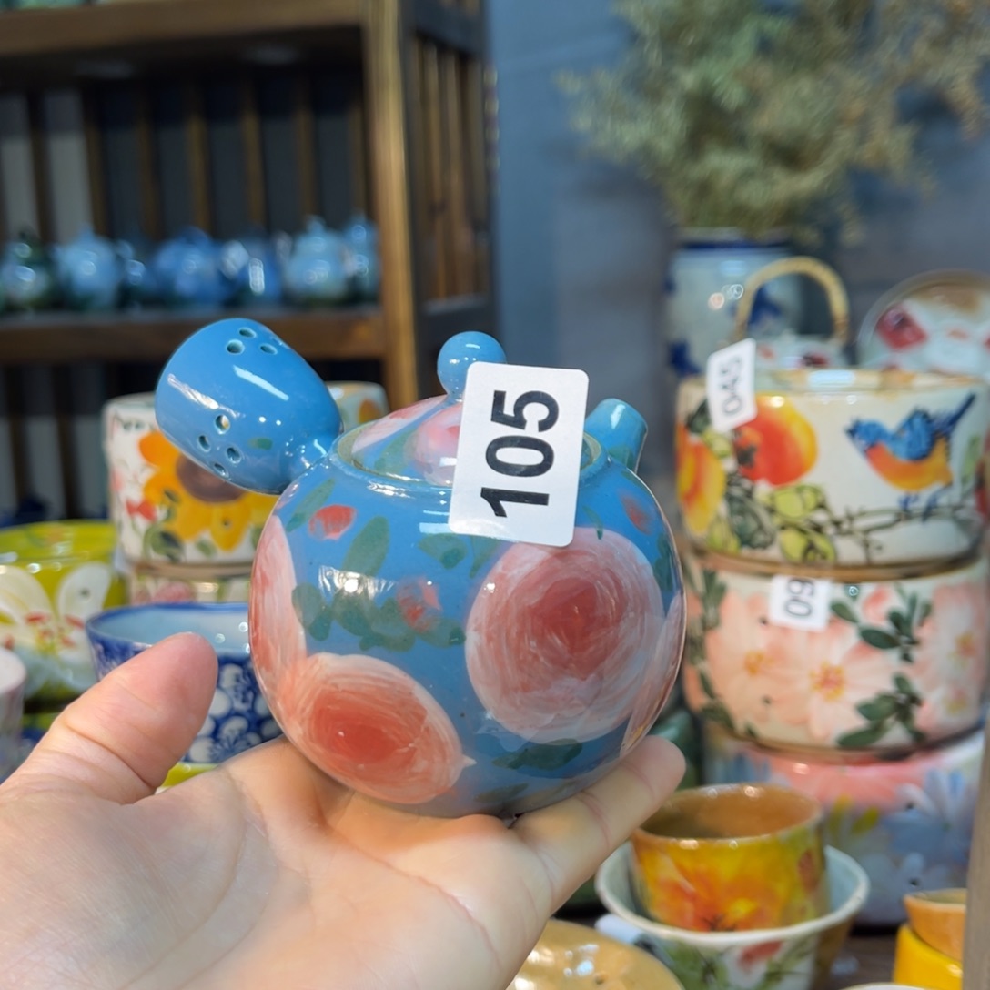 杯素浅陶瓷手工手绘