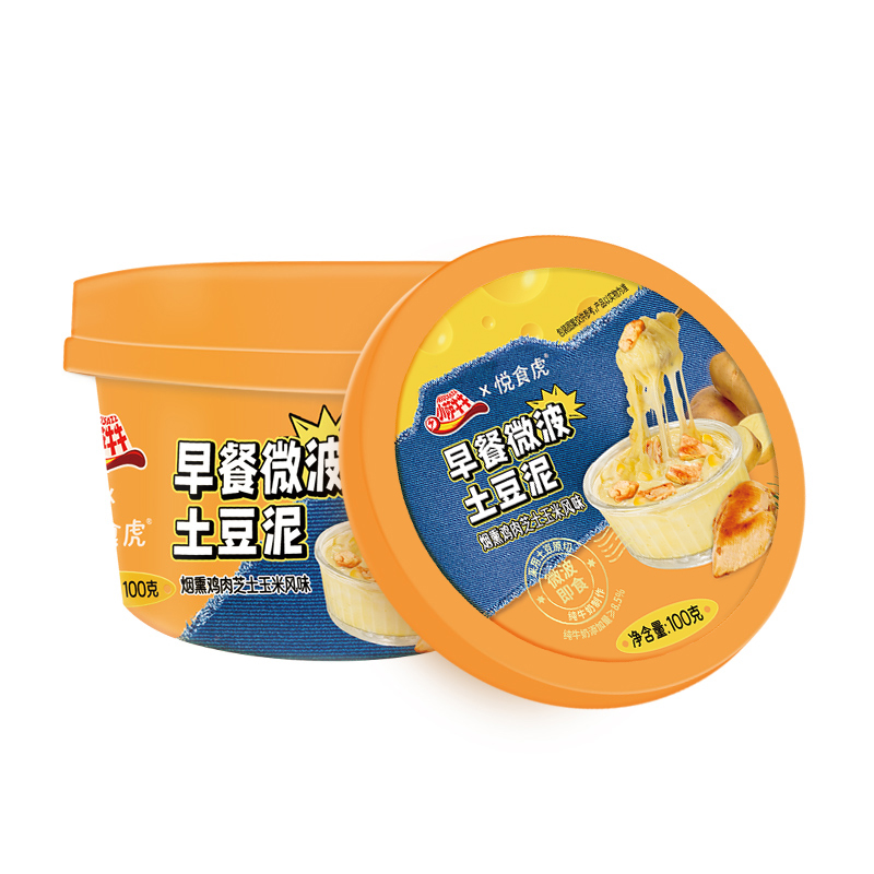 烟熏鸡肉土豆泥100g