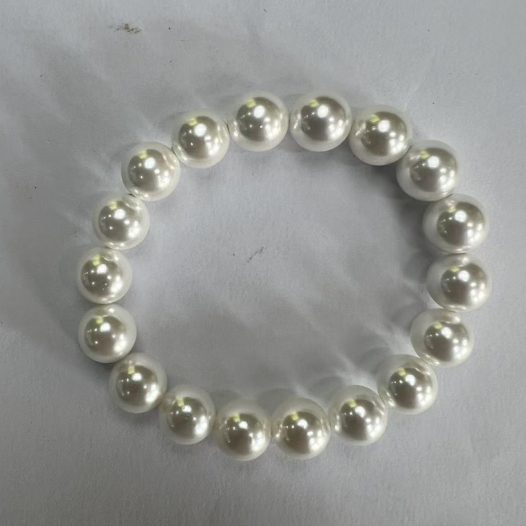 （双双甄选） A23精美时尚美人珠链约10mm 多样性发货