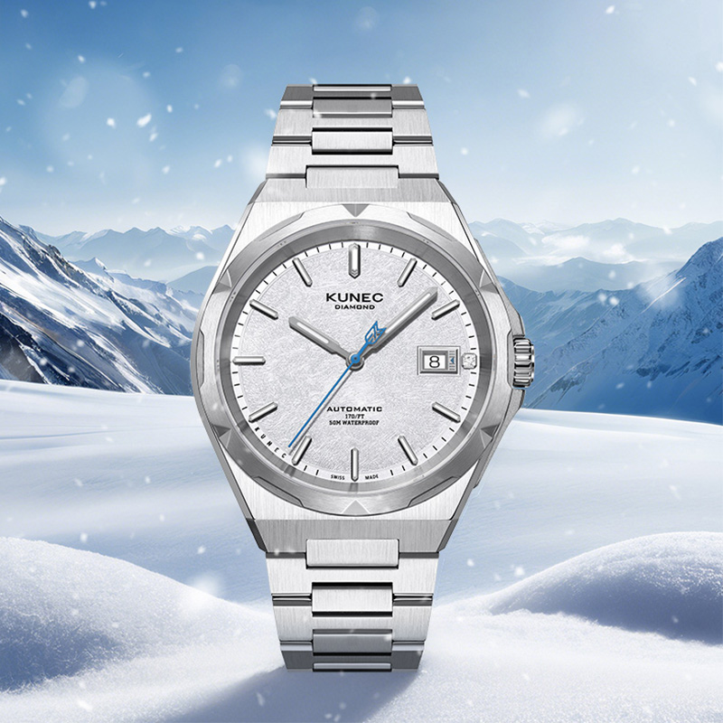 【全国联保】【专柜正品】【朗格系列】瑞士机芯商务怀旧休闲防水腕表