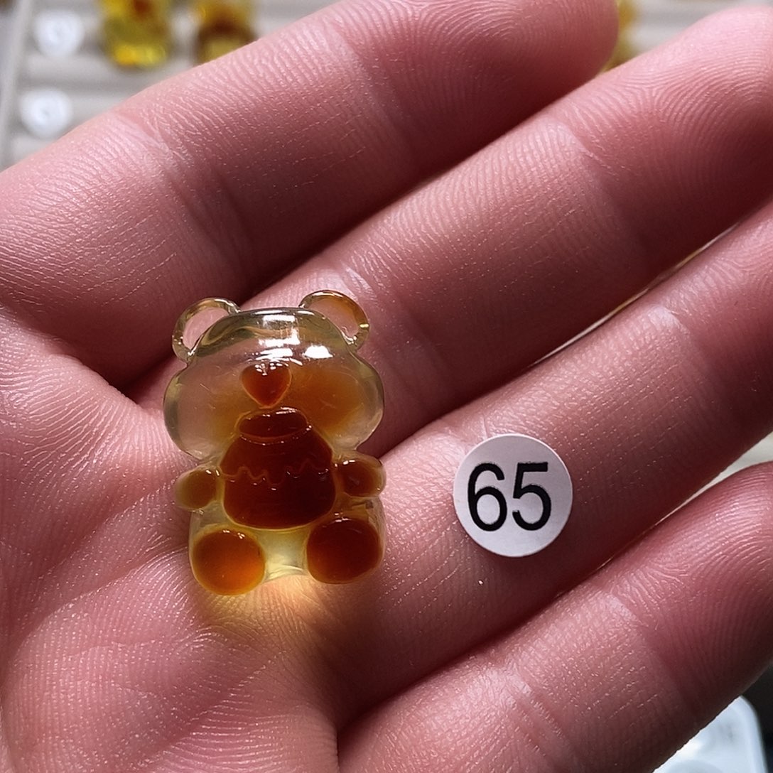 琥珀未镶嵌裸石天然琥珀蜜蜡吊坠