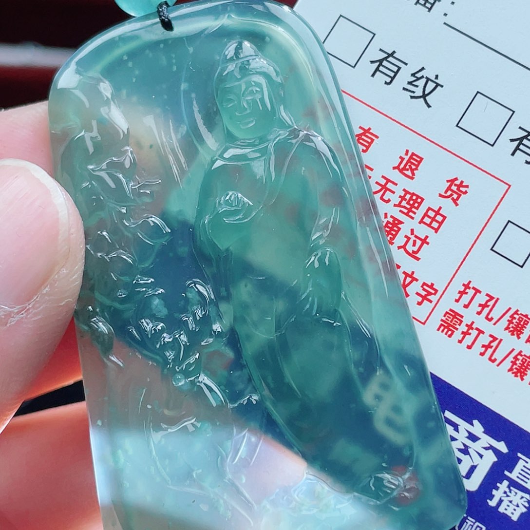 翡翠颈饰未镶嵌15，