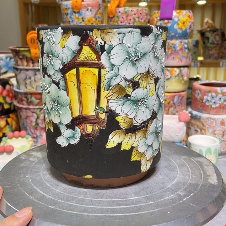 景德镇艺术手绘作品