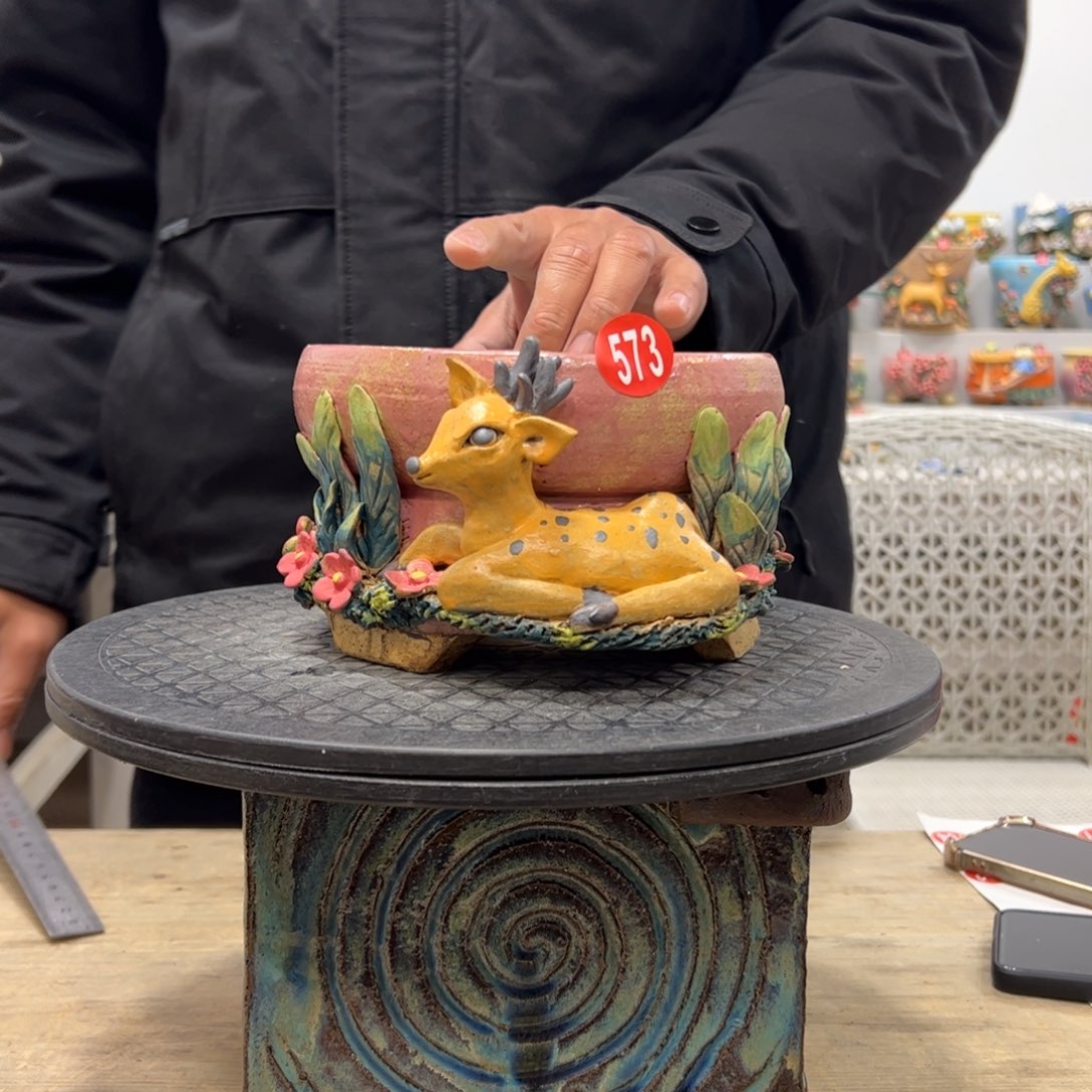 陶瓷573 号陶然花器新年福利