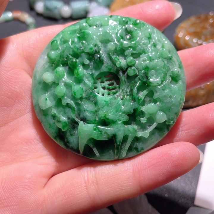 【闪购商品】翡翠颈饰未镶嵌天然翡翠