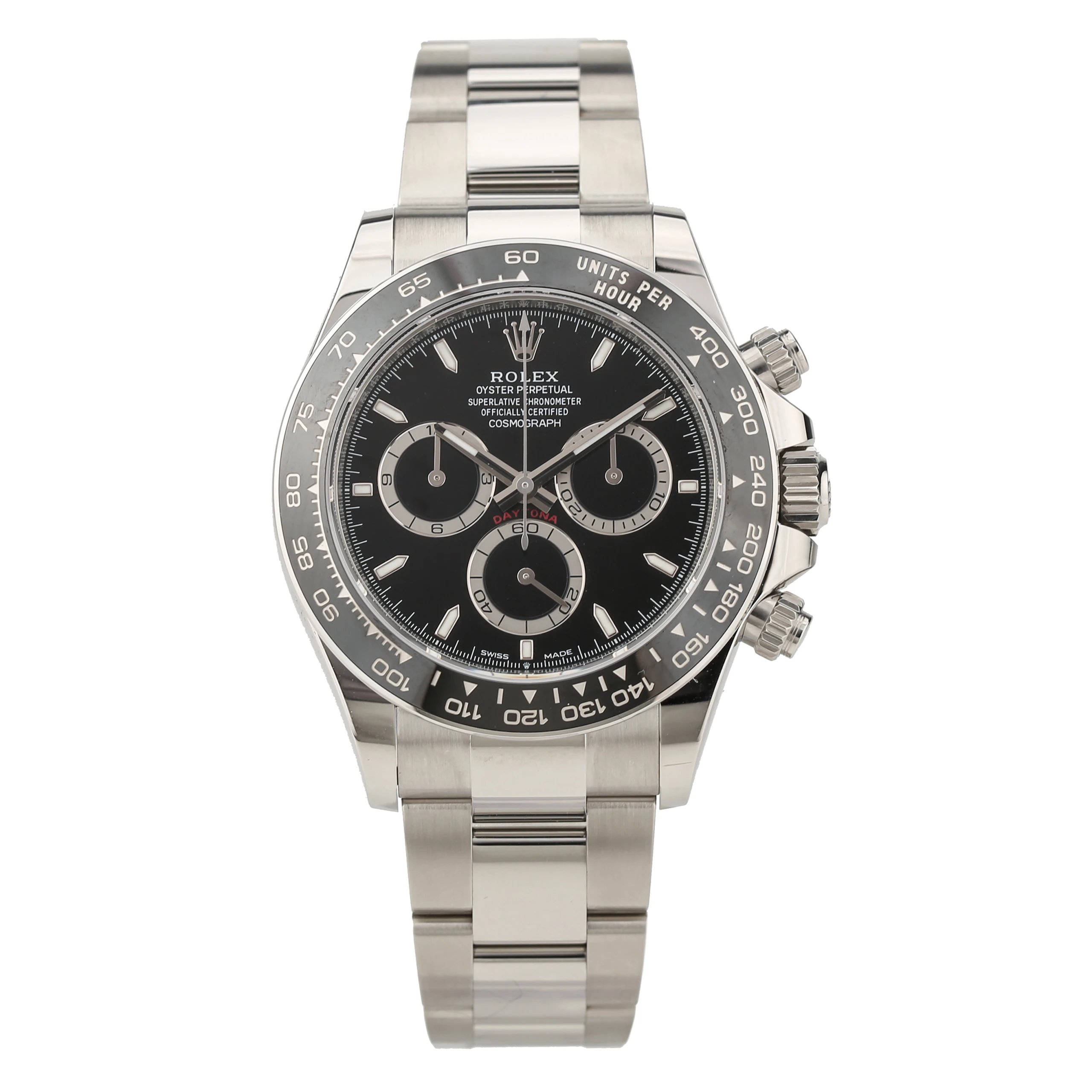 未使用 Rolex/劳力士 礼尚往来126500卡25年11月黑熊猫53C09