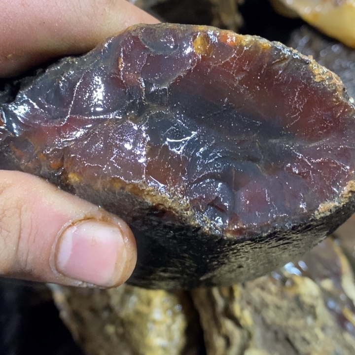 我***友玛瑙/玉髓合金手镯玛瑙手镯不退换