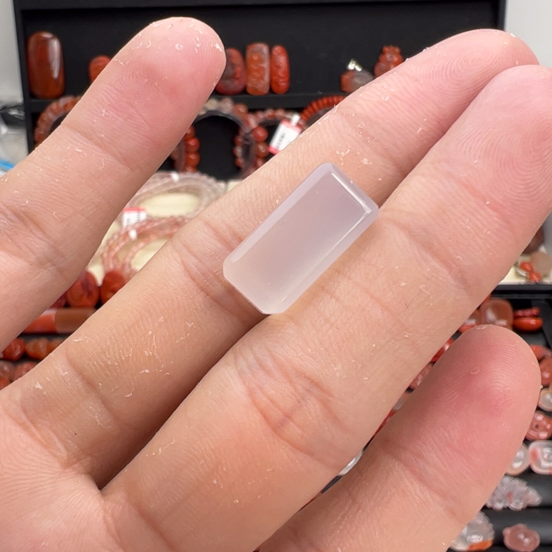 南红玛瑙未镶嵌颈饰长条