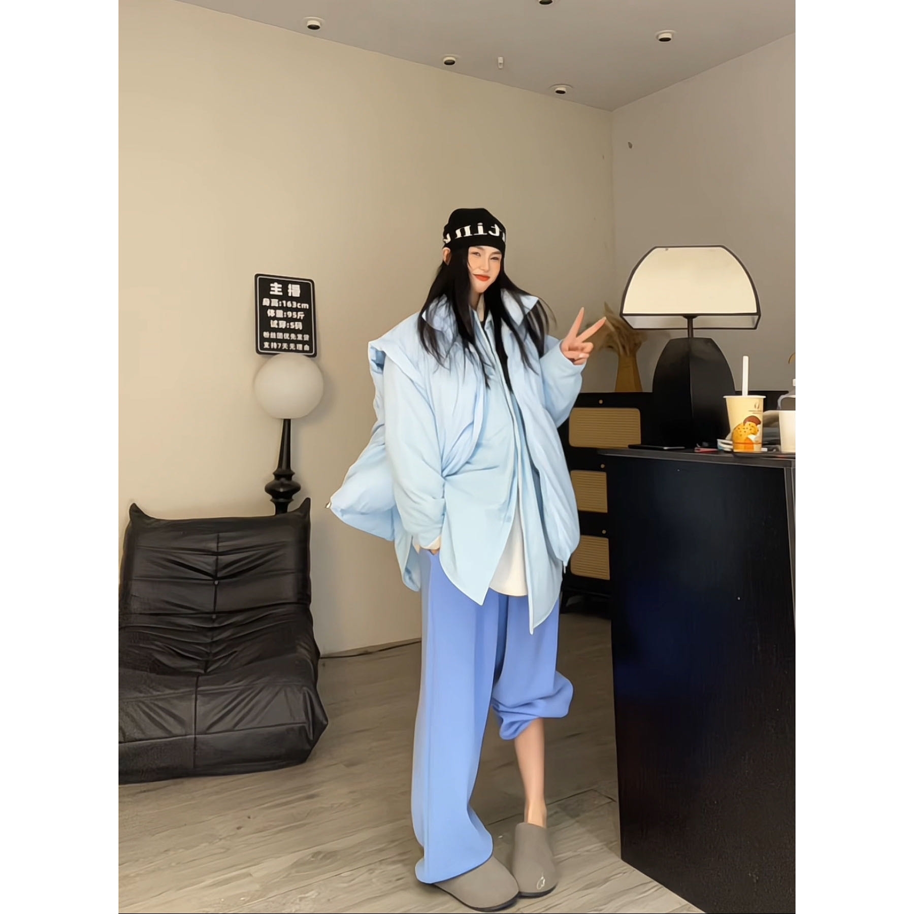 【土豆优选】韩系百搭多色加绒加厚卫裤