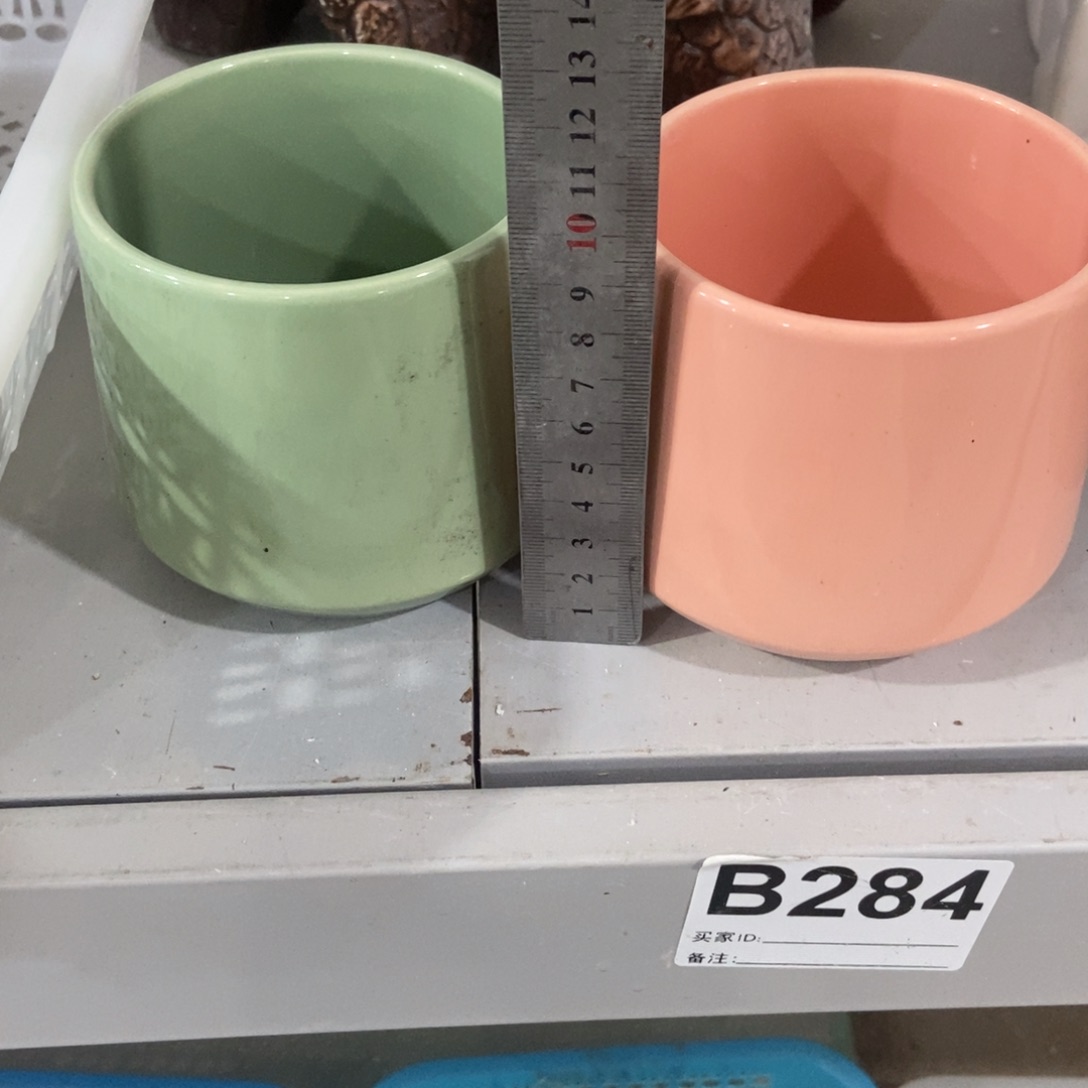 红陶高温陶瓷花盆