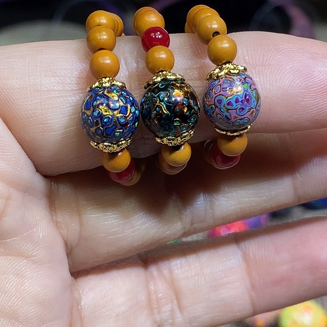 *****大漆珠戒指欧……黑金