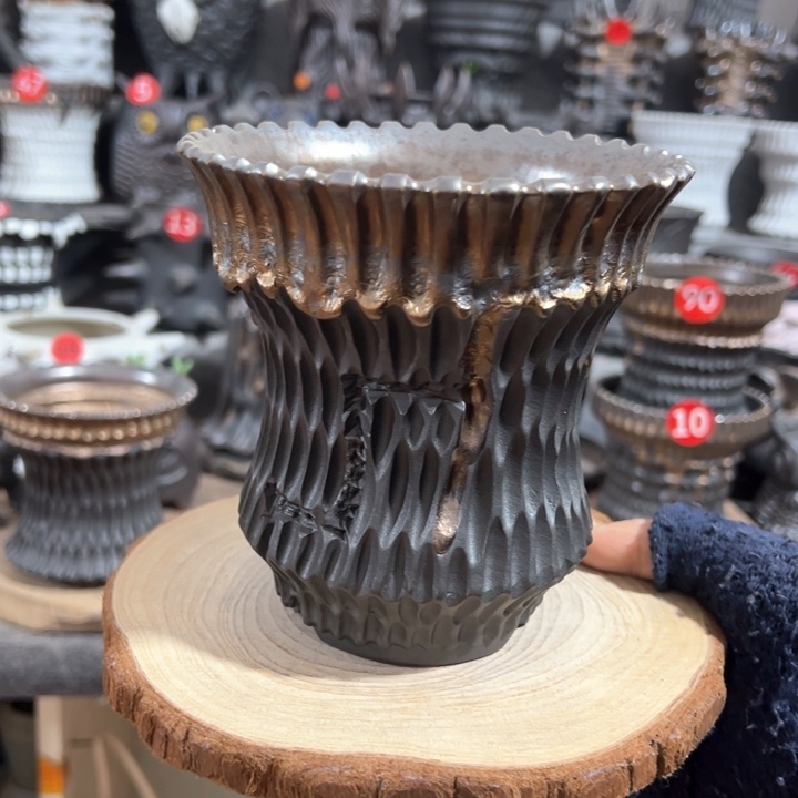 紫砂花盆寒*内口11.5外高13