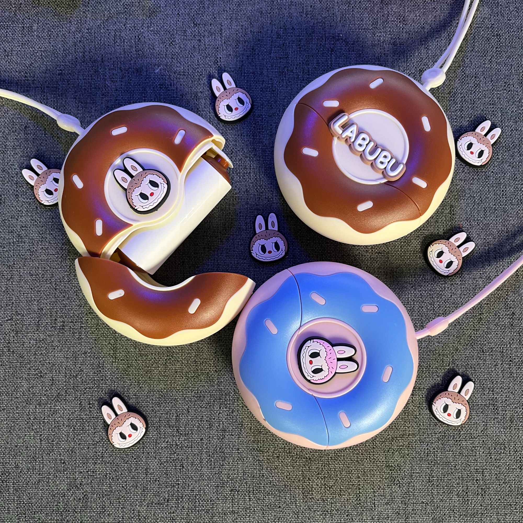 超萌Mini便携款粘毛器手工设计款ins风高颜值甜甜圈萌度拉满