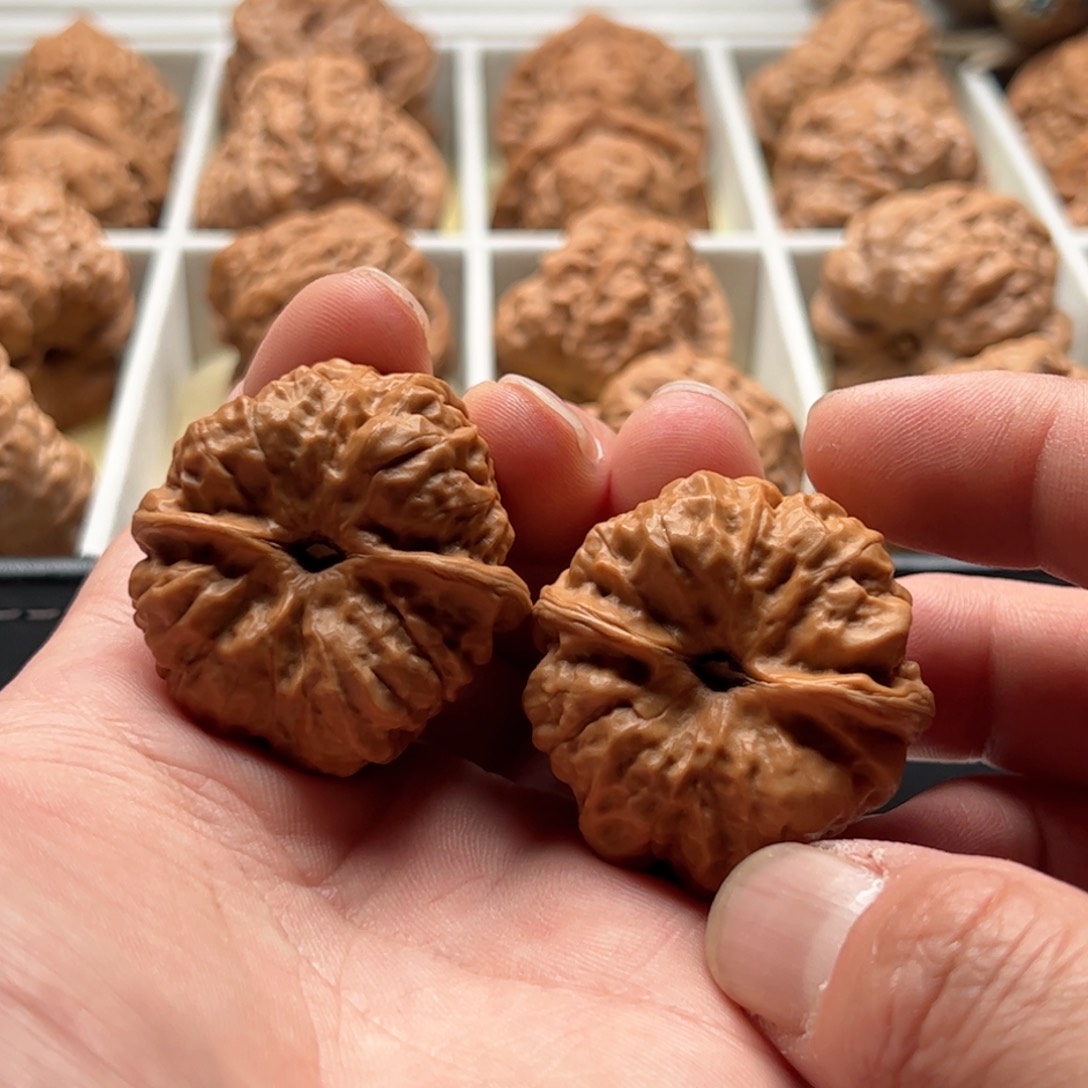 核桃把件延庆蛤蟆头