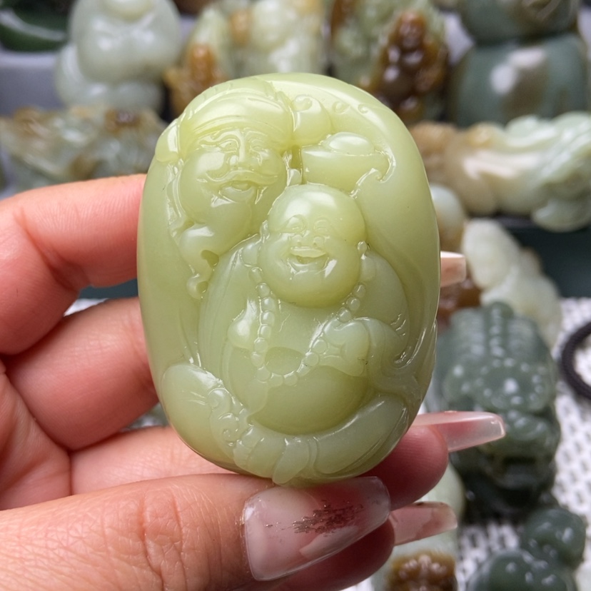 【闪购商品】和田玉把件未镶嵌B****u