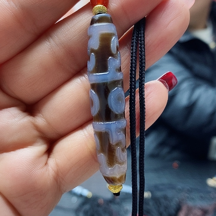 玛瑙/玉髓颈饰合金