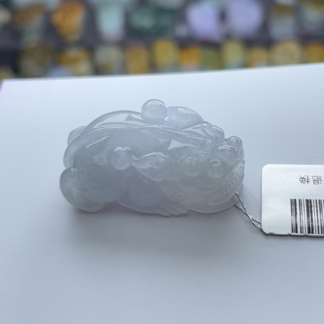 翡翠颈饰未镶嵌貔貅