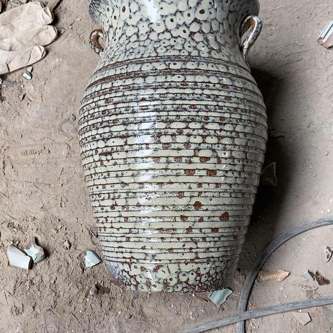 紫砂花盆瑕疵20/32。jxjjxjz