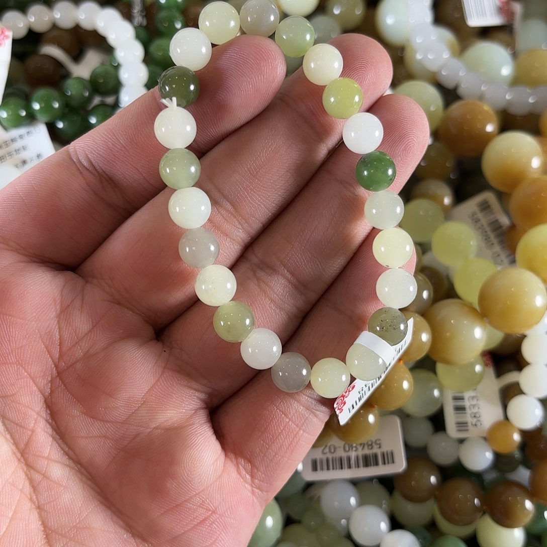 和田玉手链未镶嵌W286