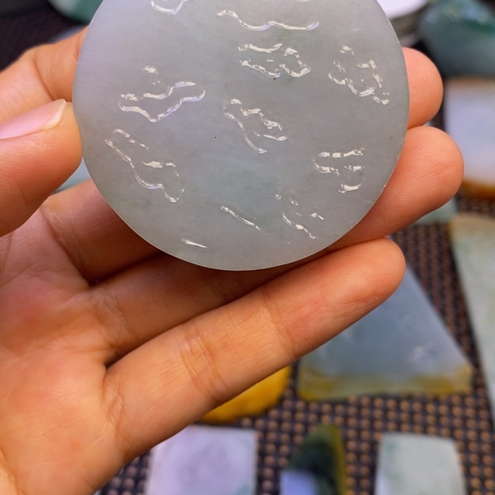颈饰未镶嵌翡翠翡翠