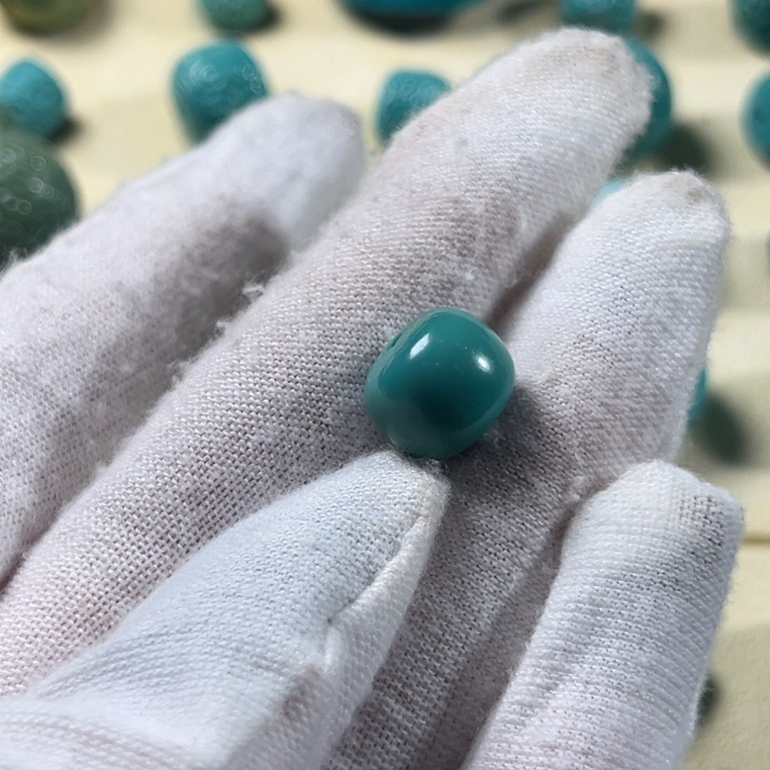 青***）绿松石未镶嵌老型