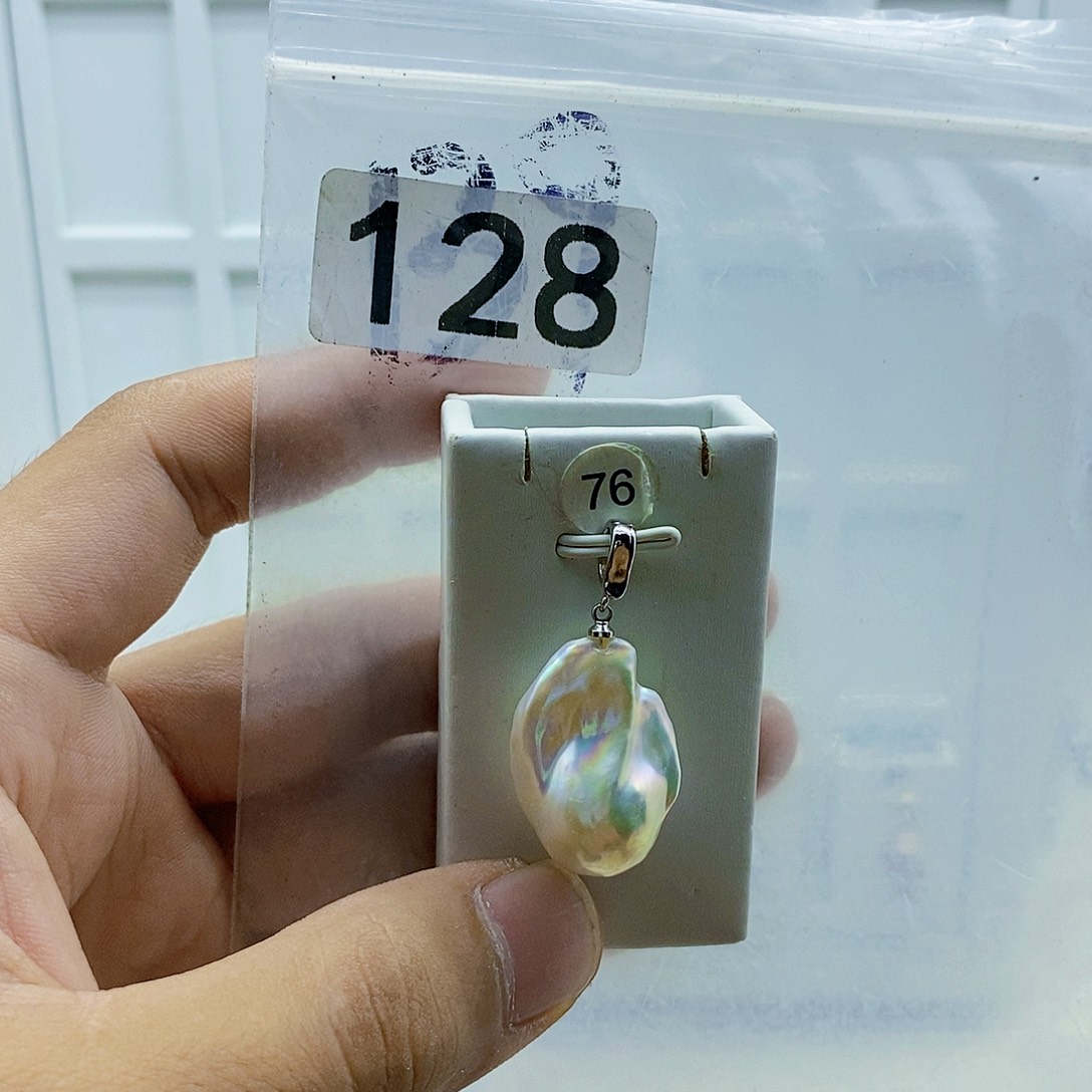 颈饰合金淡水珍珠