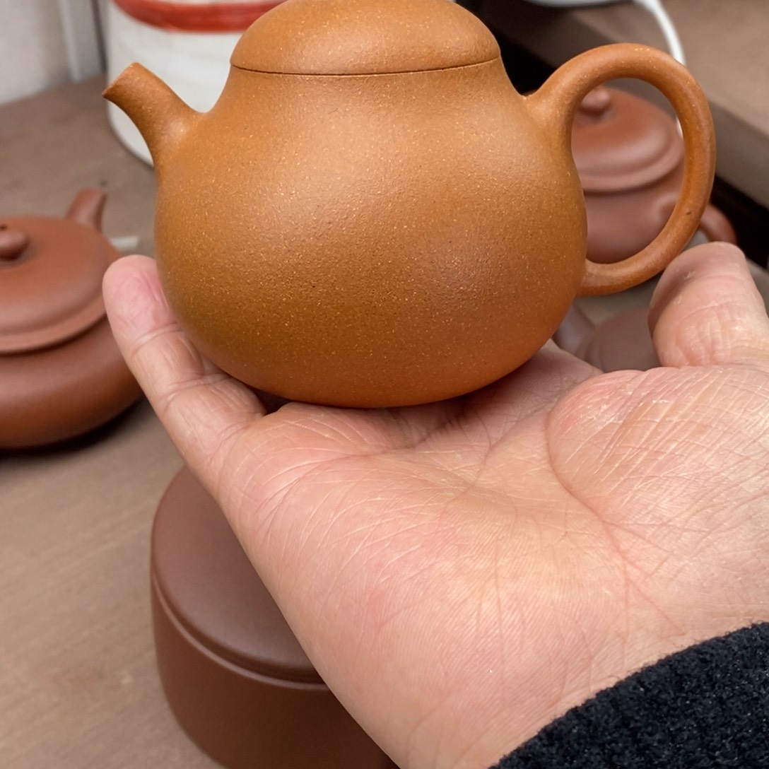 紫砂茶壶紫砂壶茄瓜