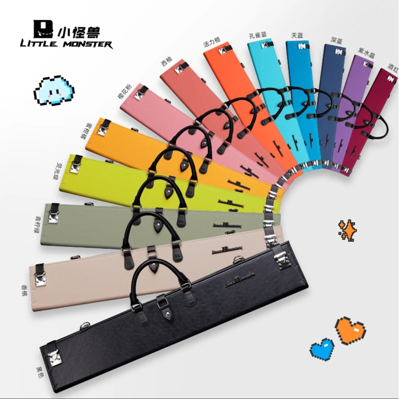 小怪兽新款三角杆包升级款台球杆杆包九球大头杆1/2球杆包大容量