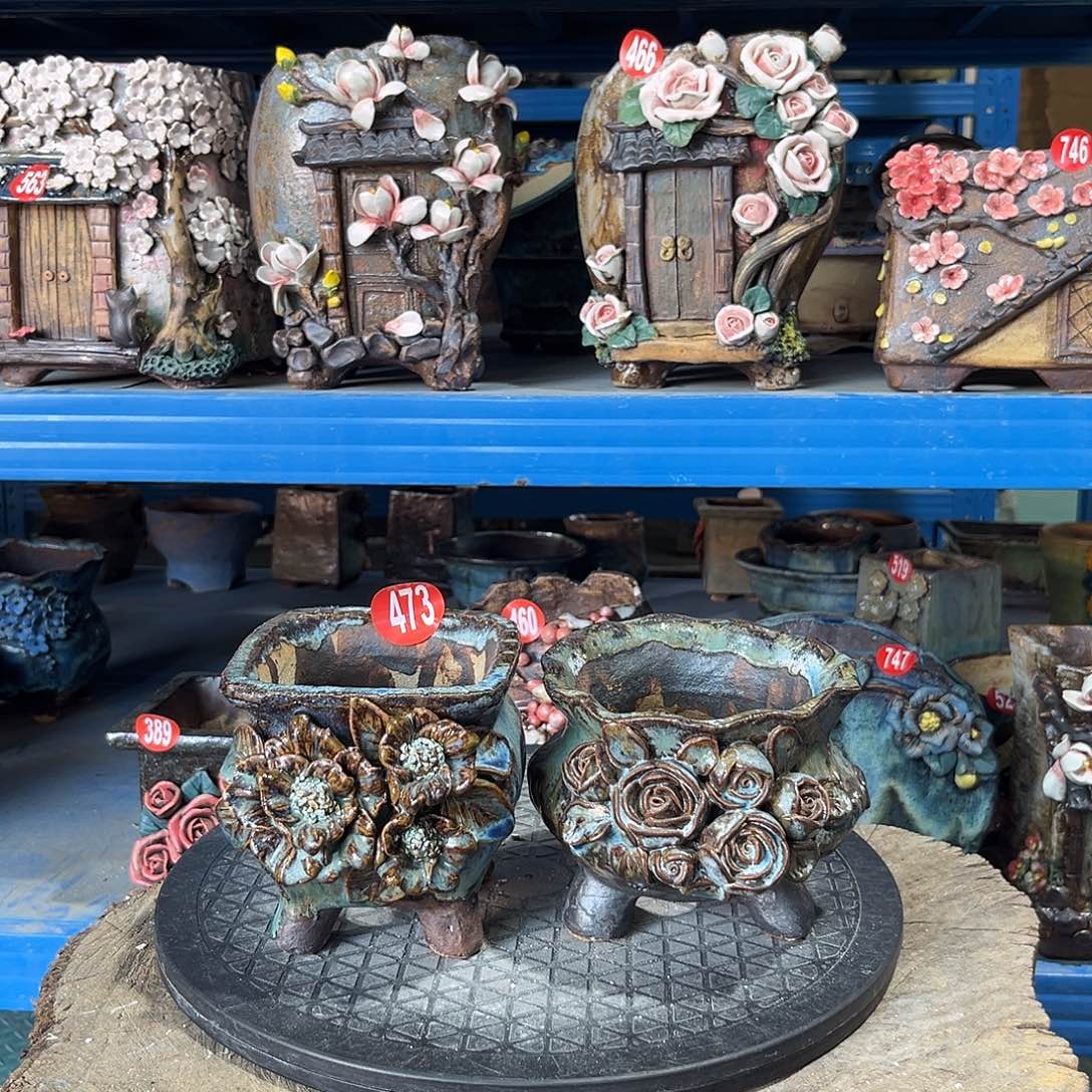 473 号陶然花器手工花盆