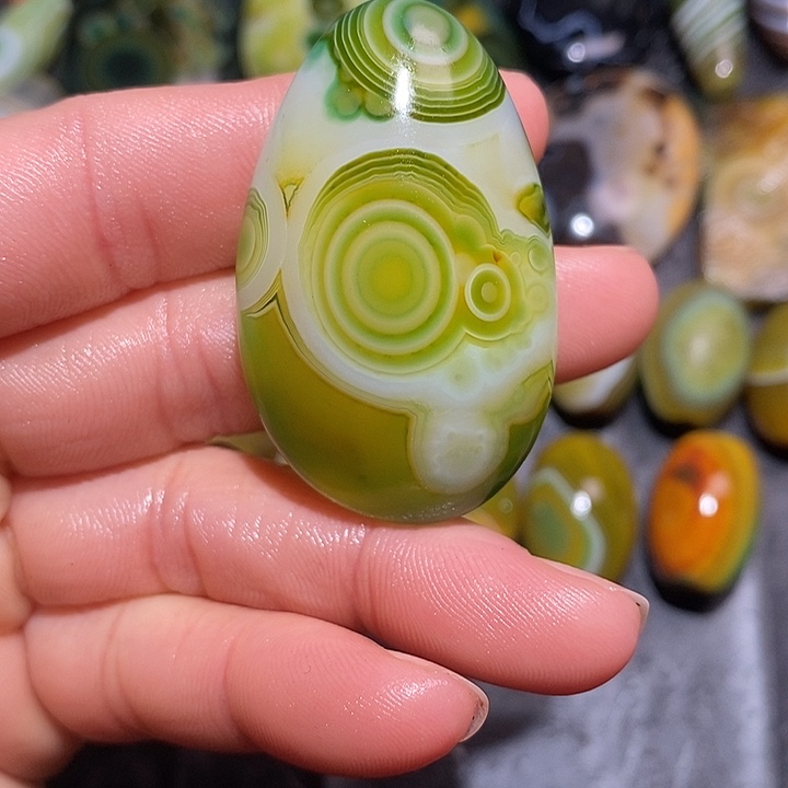 玛瑙/玉髓合金颈饰