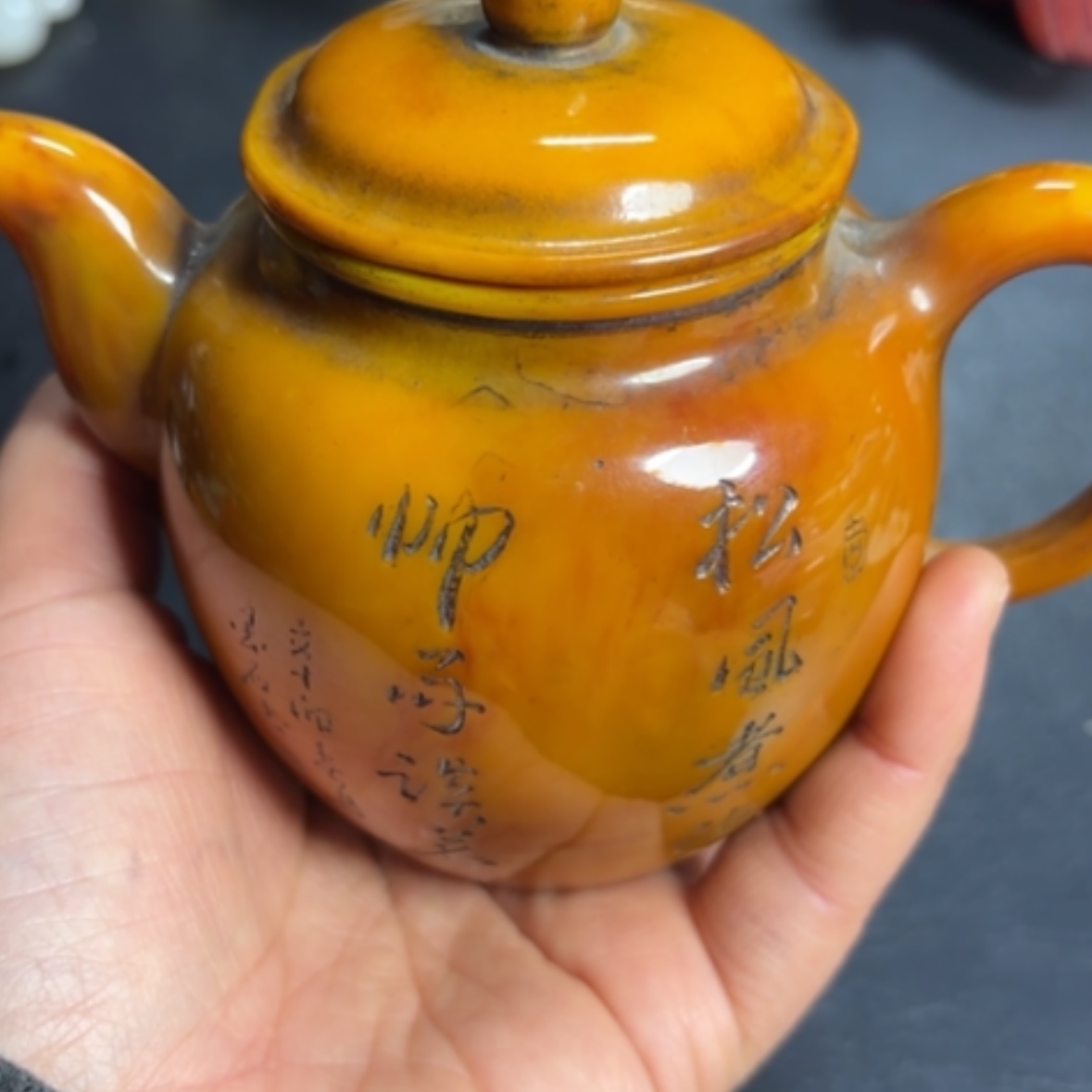 【闪购商品】紫金钵盂菩提把件