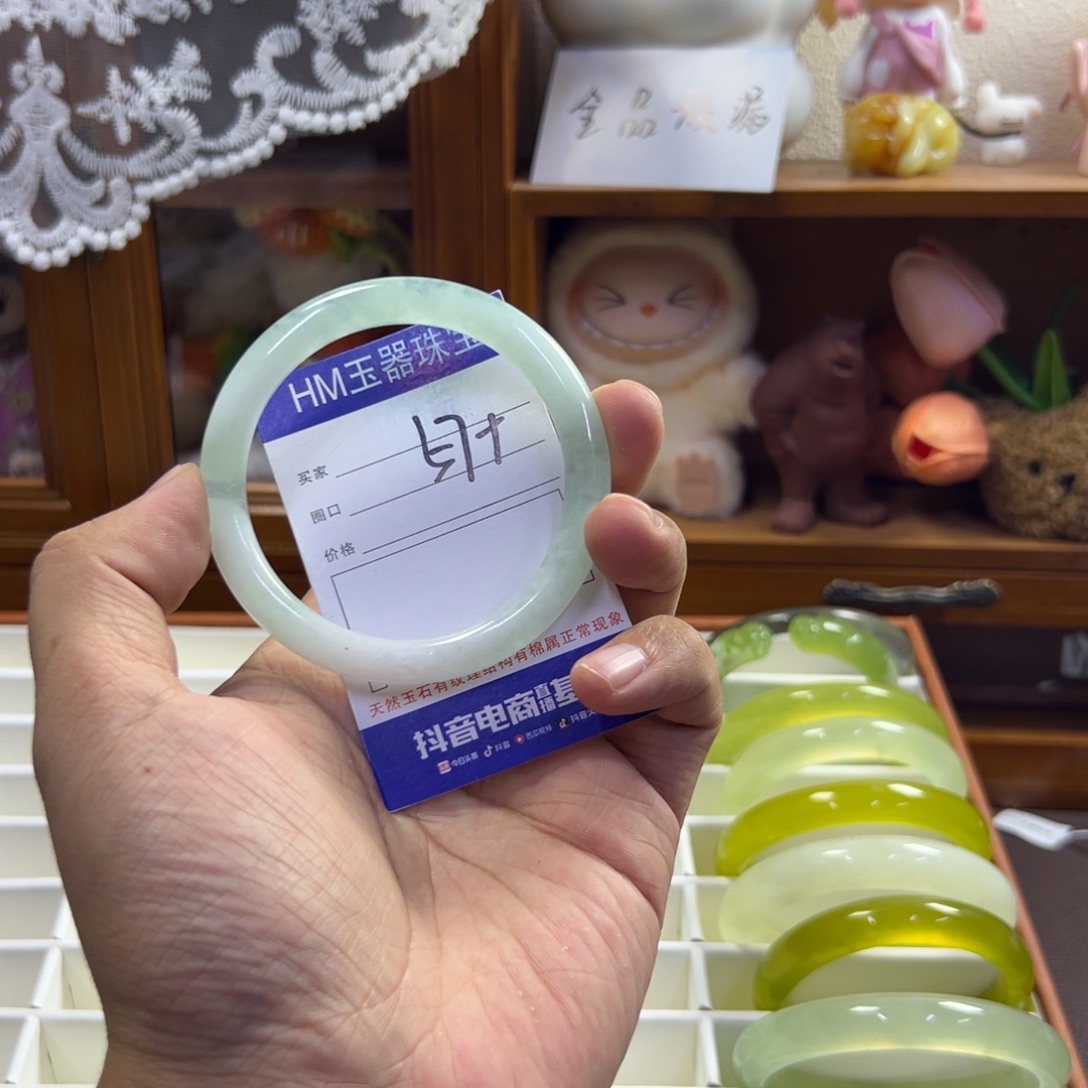 未镶嵌蛇纹石玉手镯542