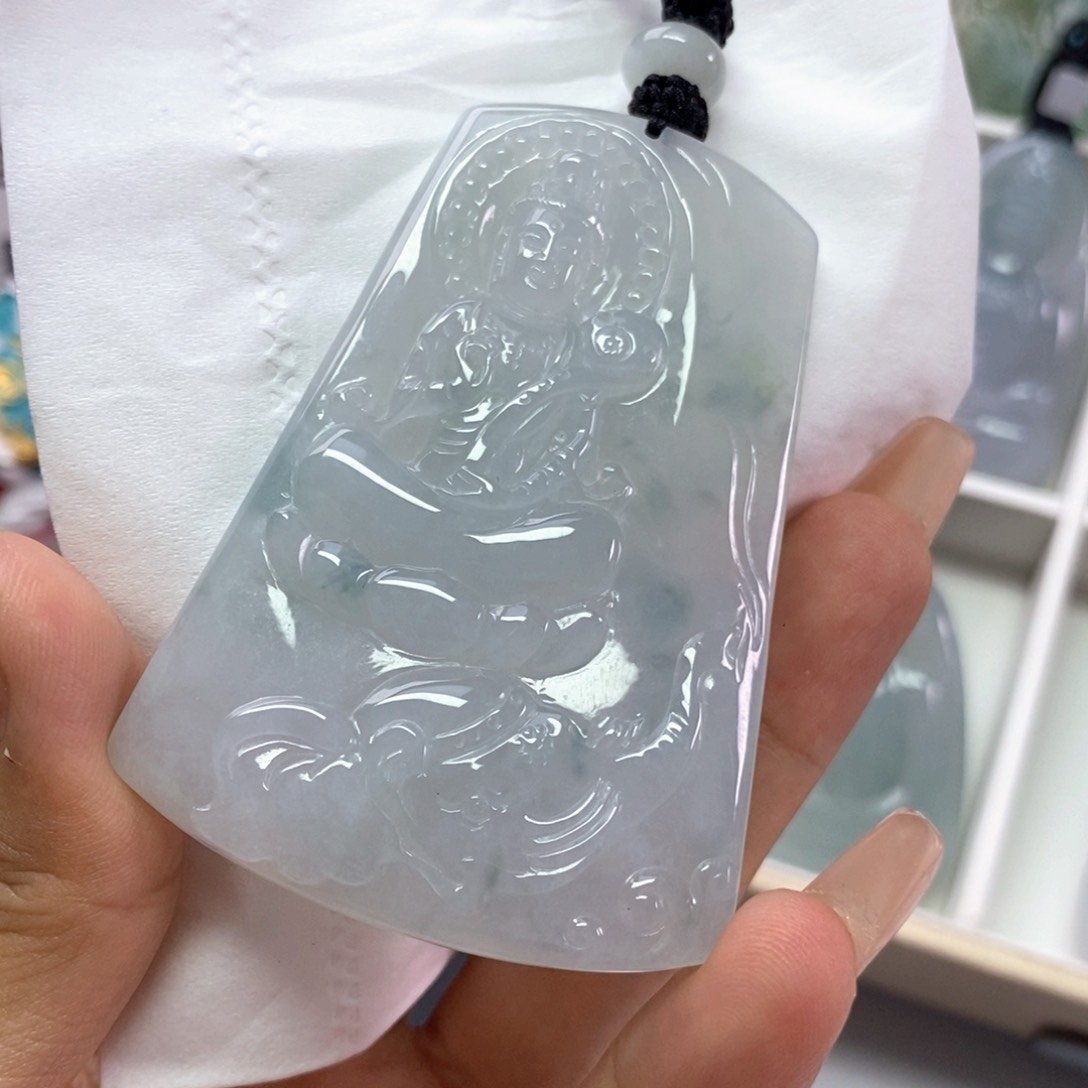 翡翠未镶嵌挂件翡翠