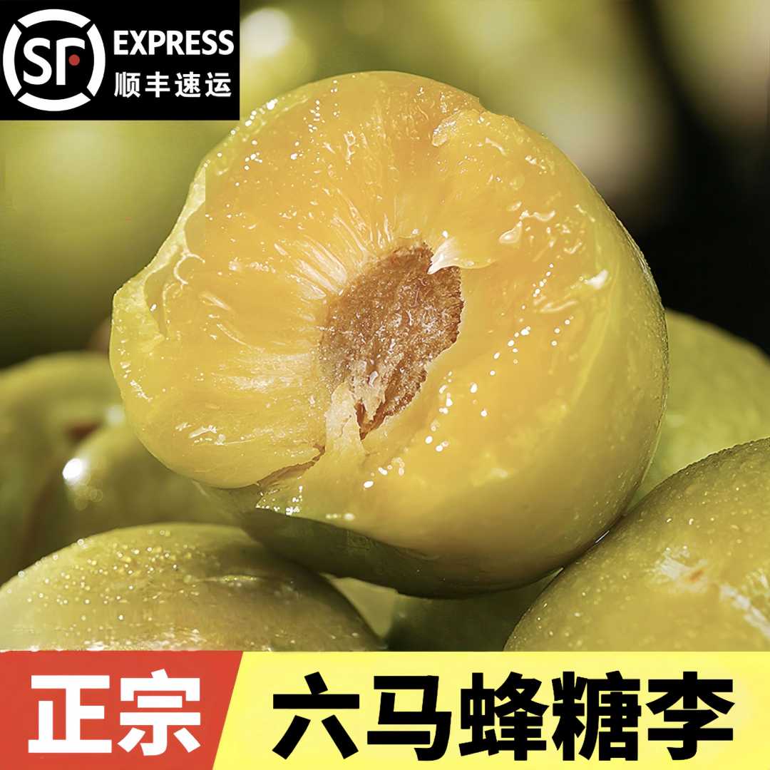 【顺丰空运】 贵州正宗镇宁县六马蜂糖李 果园现摘现发 脆甜爽口