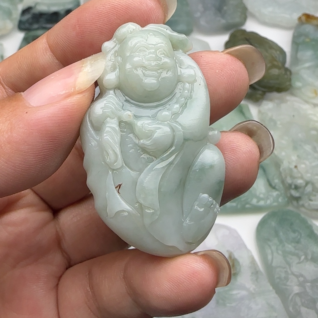 張***哥定制翡翠未镶嵌翡翠